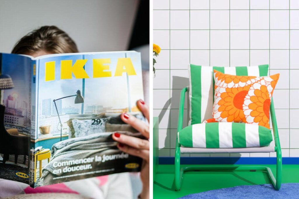 La poltrona ÖNNESTAD di Ikea