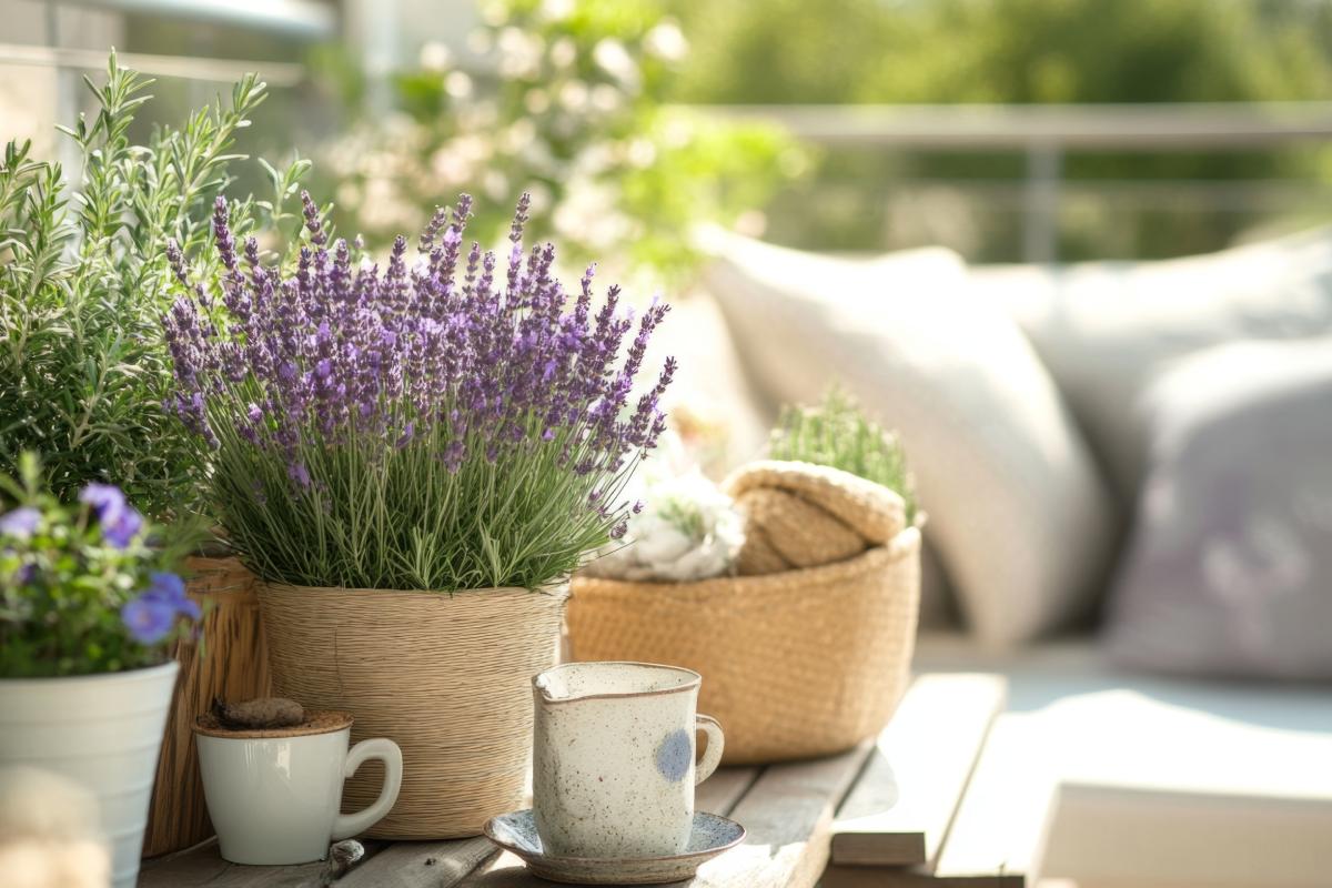 Coltivare la lavanda e il rosmarino in balcone
