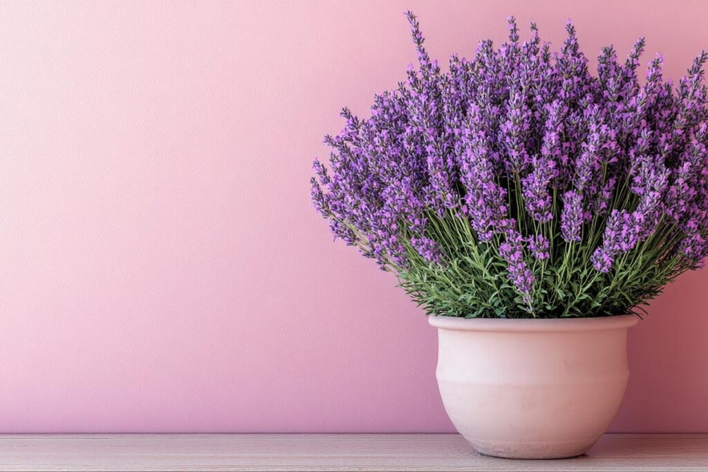 Curare la lavanda nel vaso