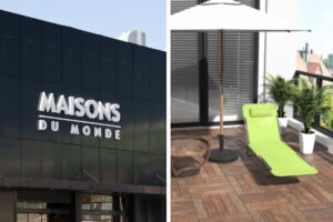 Maisons Du Monde presenta il lettino pieghevole