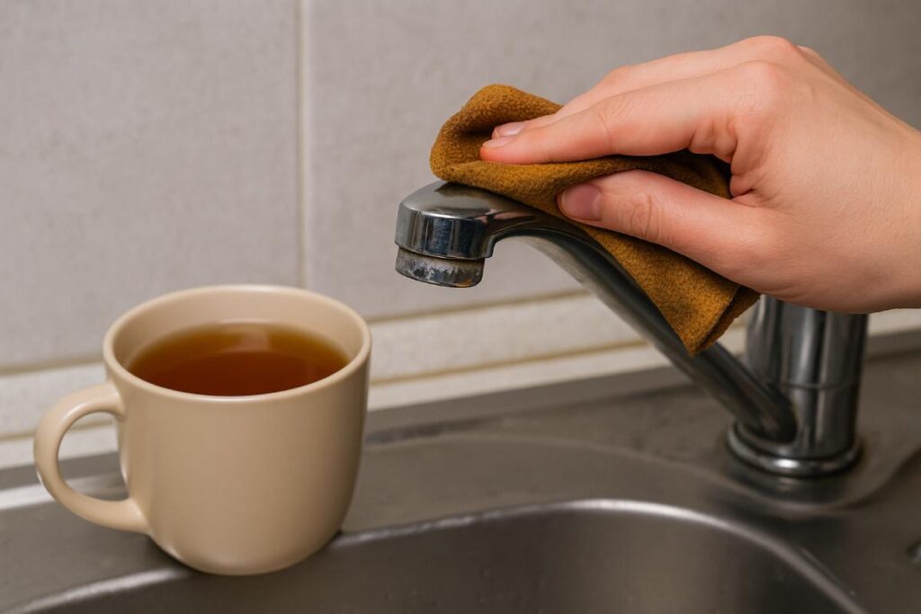 Pulizia cose di casa con la patata