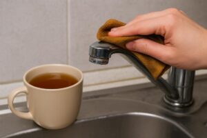 Ecco il metodo del tè per eliminare il calcare