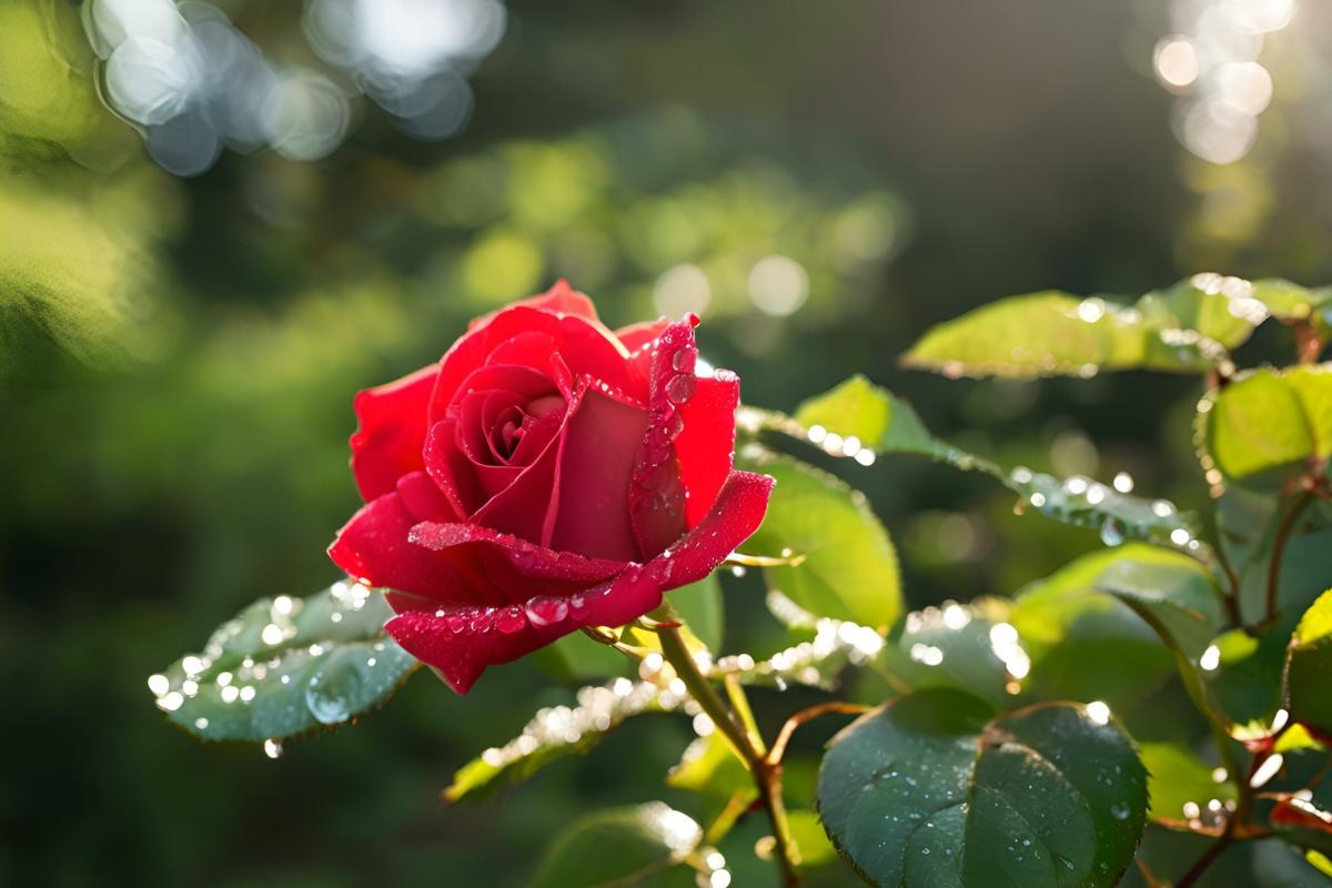Le malattie delle foglie delle rose