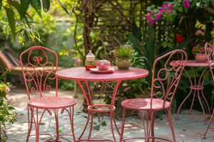 Come restaurare le sedie in metallo rovinate