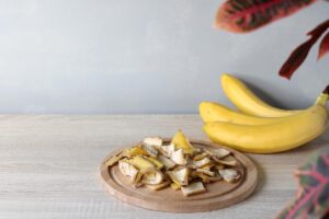 Il concime con le bucce della frutta