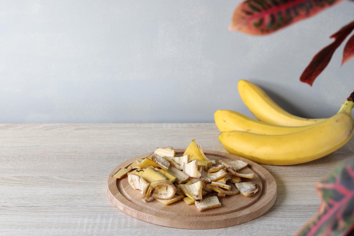 Il concime con le bucce della frutta