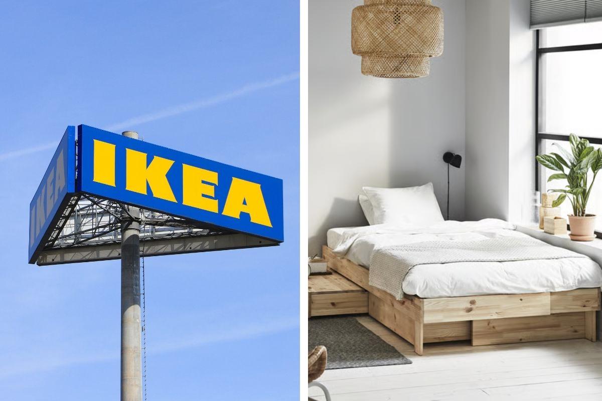 Il letto GLAMBERGET di IKEA ora è in offerta