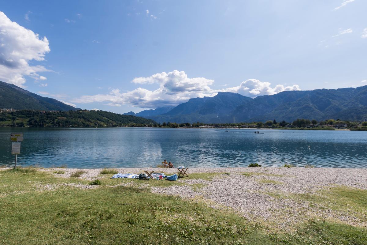 Un lago silenzioso: lago di Caldonazzo