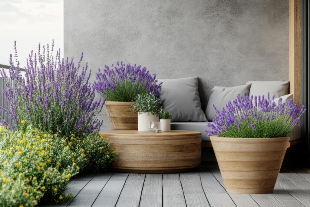 Un terrazzo mediterraneo con 3 piante ad hoc sogno