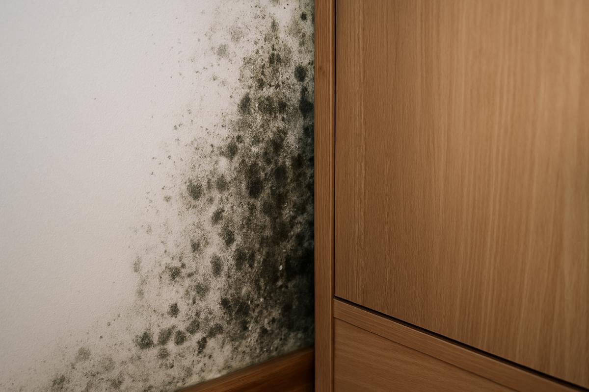 I rimedi contro la muffa dietro l'armadio