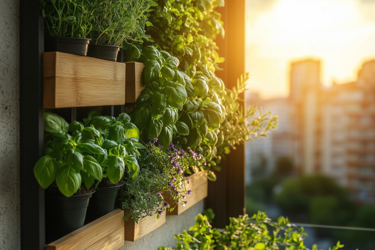Creare una parete verde verticale