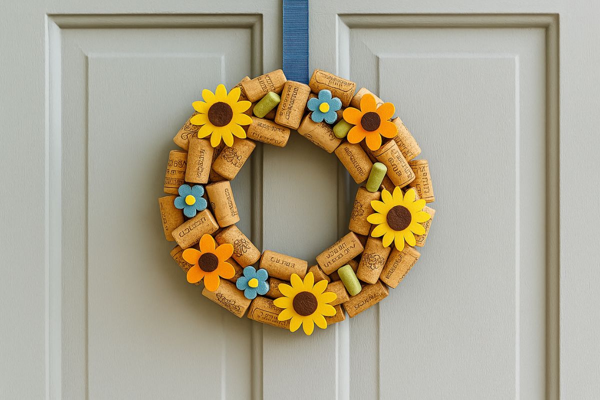 decorazioni con tappi di sughero