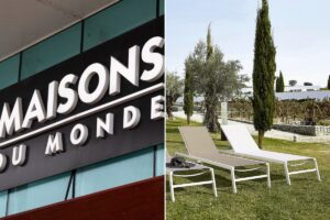 Design bianco, alluminio e comfort: il lettino Maisons du Monde è in super offerta