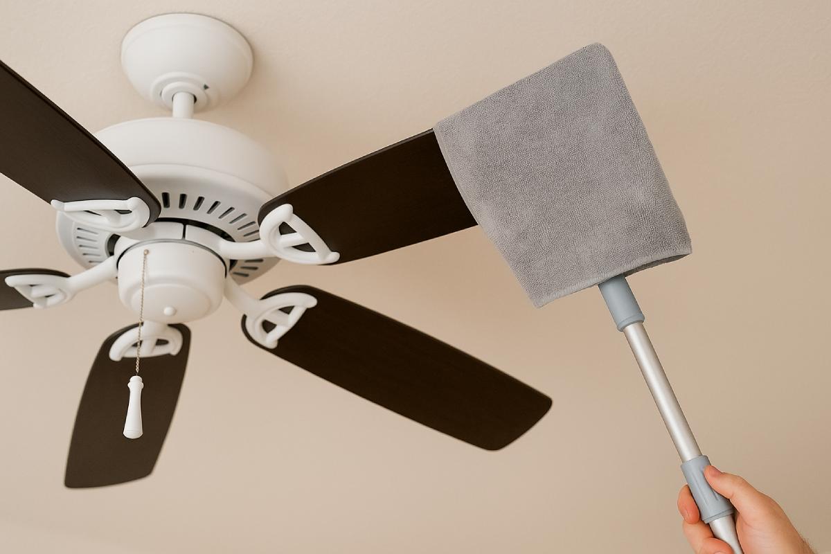 Come pulire le pale di un ventilatore