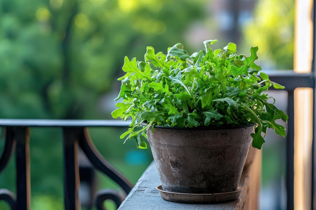 Coltivare la rucola in balcone