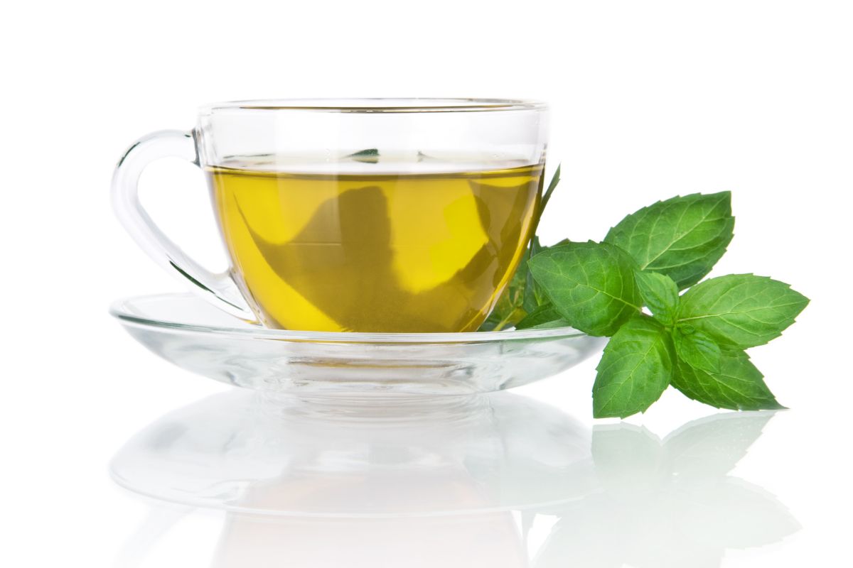 come usare il tè verde con le piante da fiore