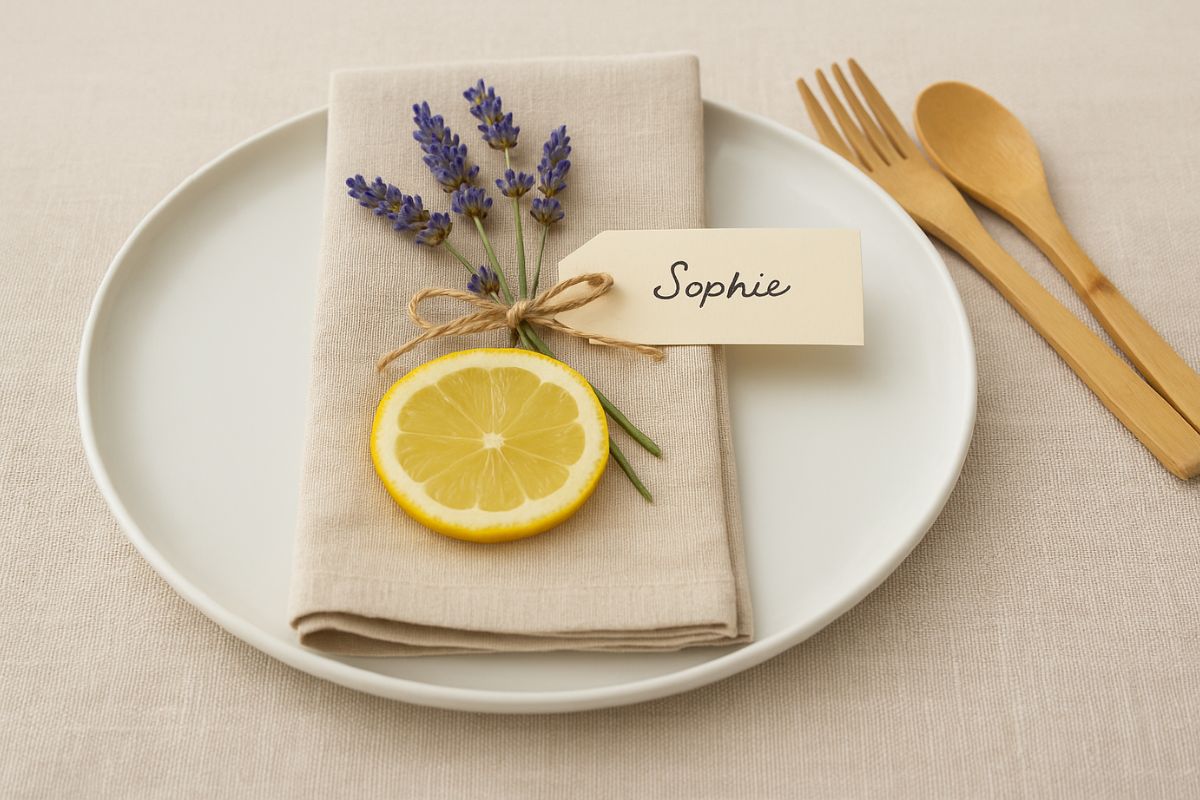 Centrotavola estivi con lavanda e limone: idee facili da realizzare oggi