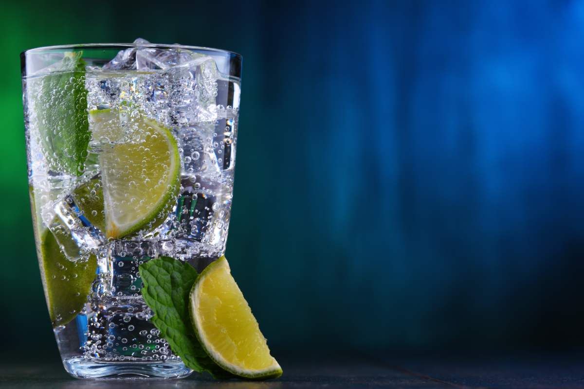 La freschezza naturale dell'acqua e menta in casa