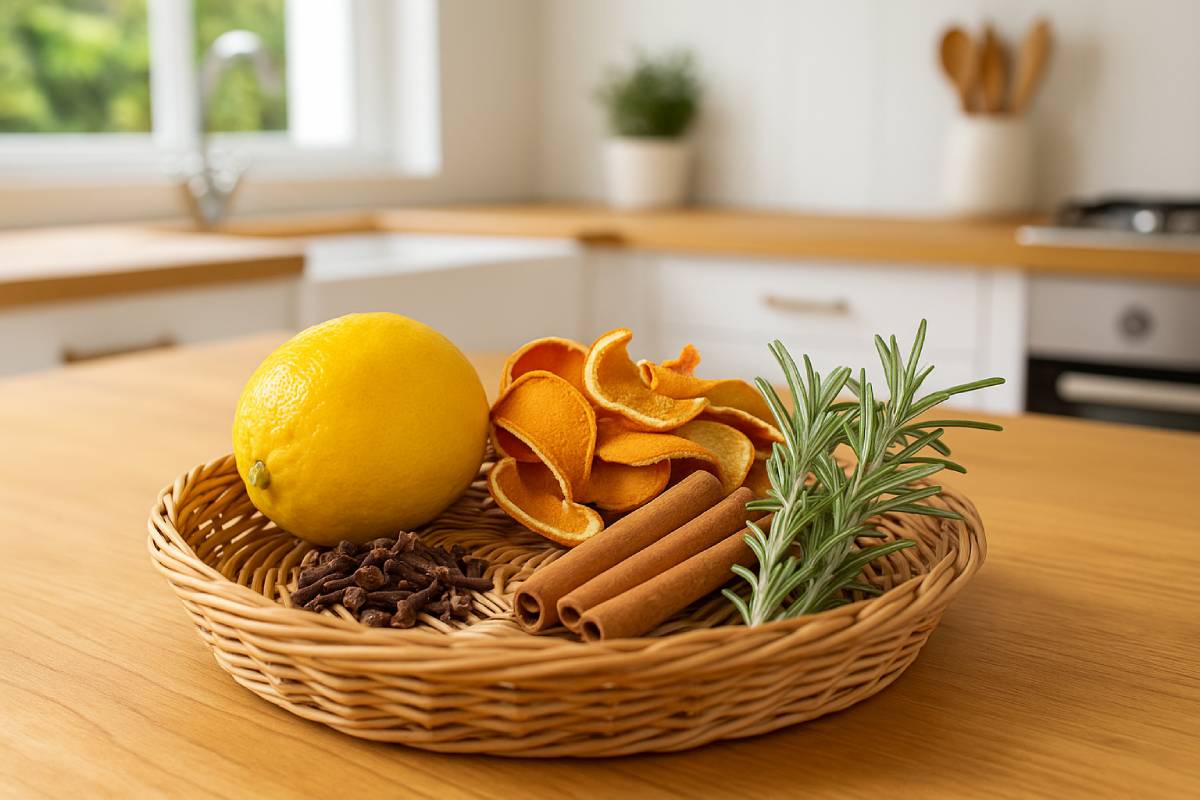 Trucco per profumare la cucina