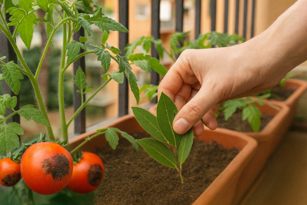 Come evitare le macchie scure dei pomodori col trucco delle foglie di alloro