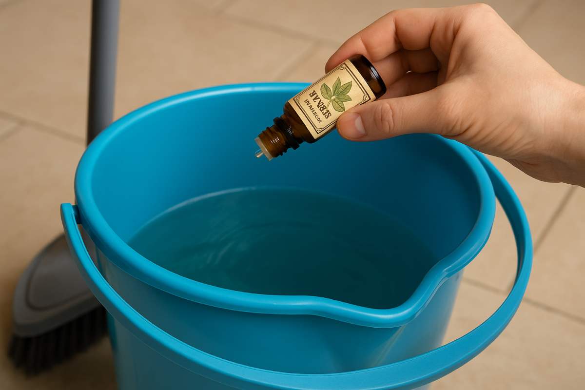Profumare i pavimenti con ingredienti naturali
