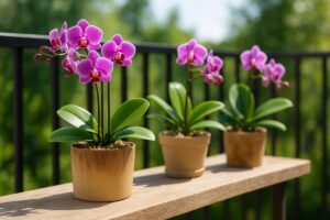 Come proteggere dal caldo l'orchidea che sta in balcone