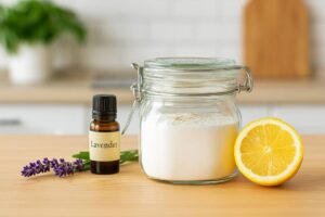 Lavanda, bicarbonato e limone per un profumatore fai da te efficace
