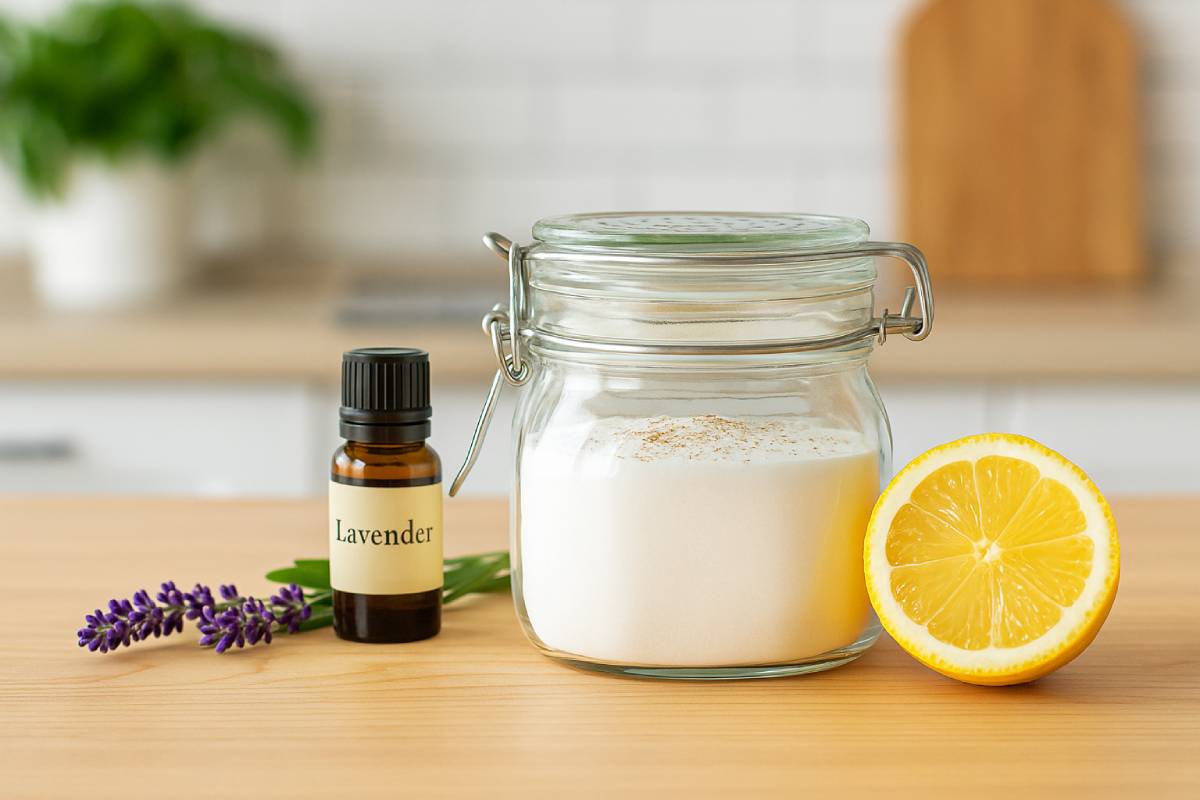 Lavanda, bicarbonato e limone per un profumatore fai da te efficace