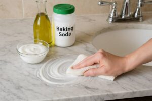 Pulizia efficace del marmo