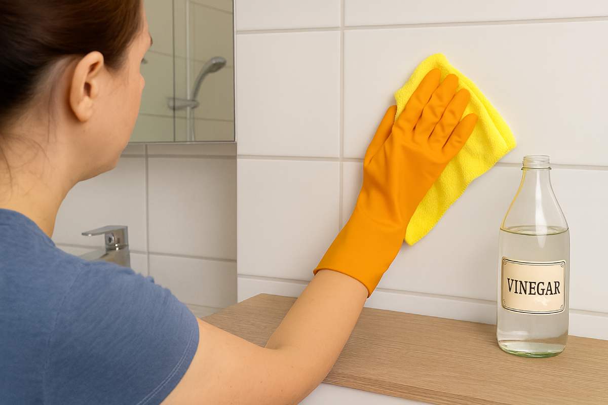 Ecco per 5 superfici da pulire per far brillare casa con aceto