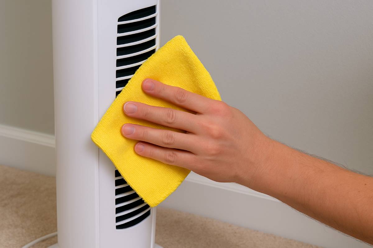 Pulire il ventilatore in 2 minuti
