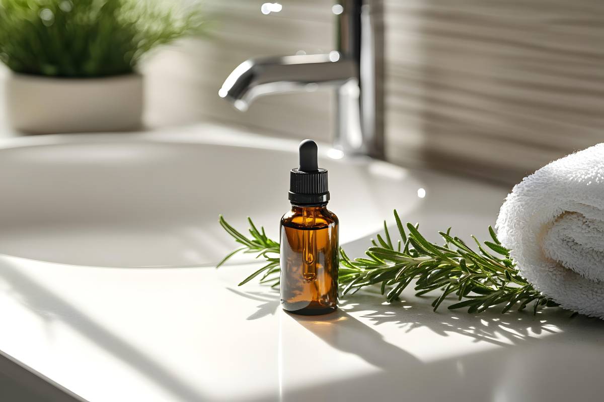 Rametti aromatici in bagno