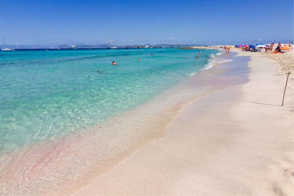 Spiagge rosa in Europa