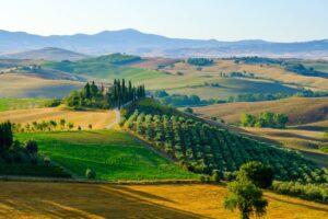 I bei panorami delle colline toscane