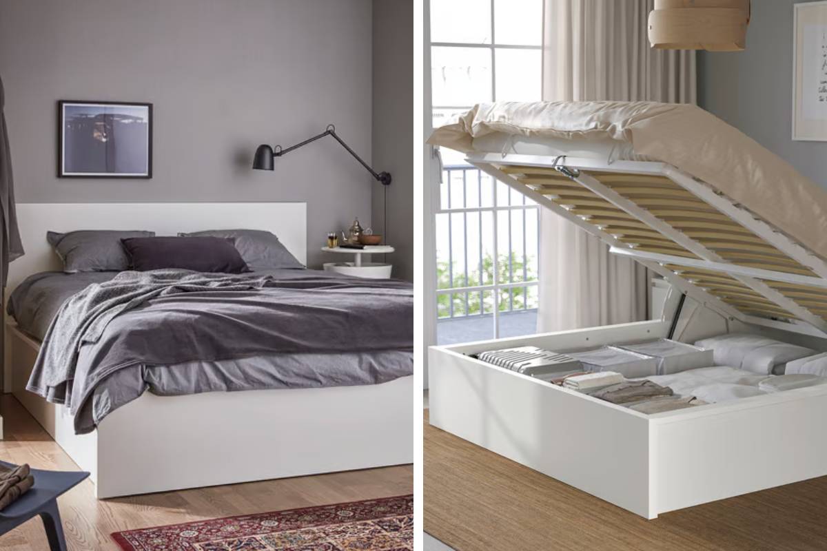 MALM, la struttura letto Ikea che rivoluziona la camera da letto