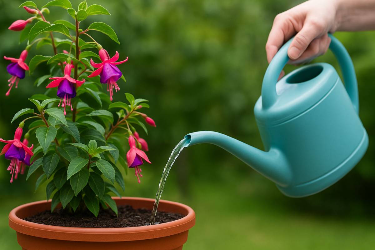 Come curare la fucsia per preservare la sua cascata di fiori