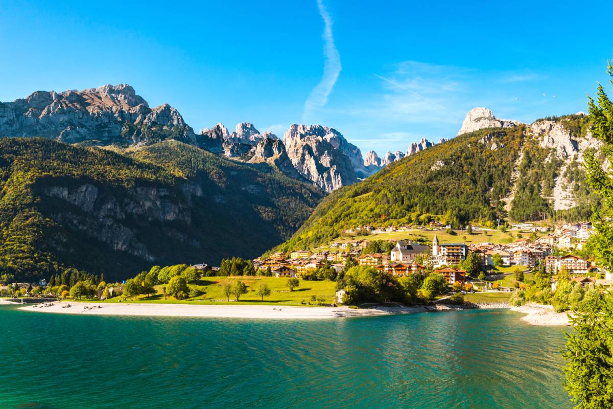 Borghi sul lago in Trentino