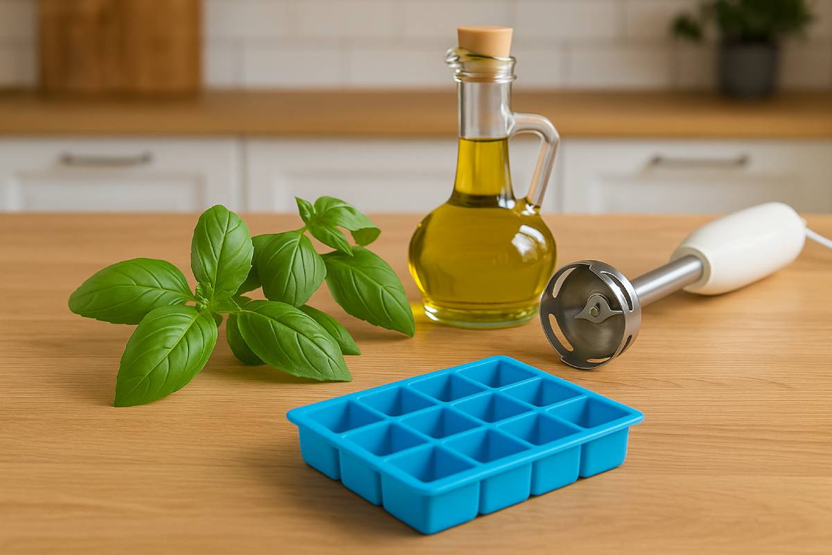 Rigenerare e conservare il basilico