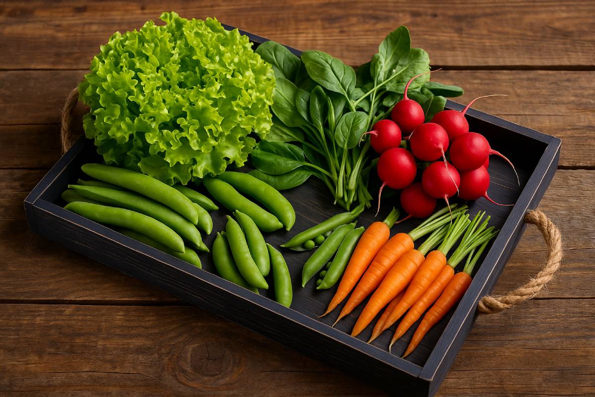 Orto di settembre e le 5 verdure che seminate ora crescono subito