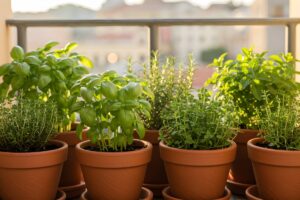 Le piante aromatiche in balcone a settembre