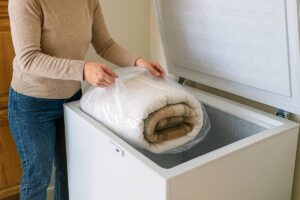 Sanificare i piumoni a basse temperature