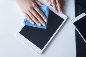 La pulizia dei tablet e degli smartphone