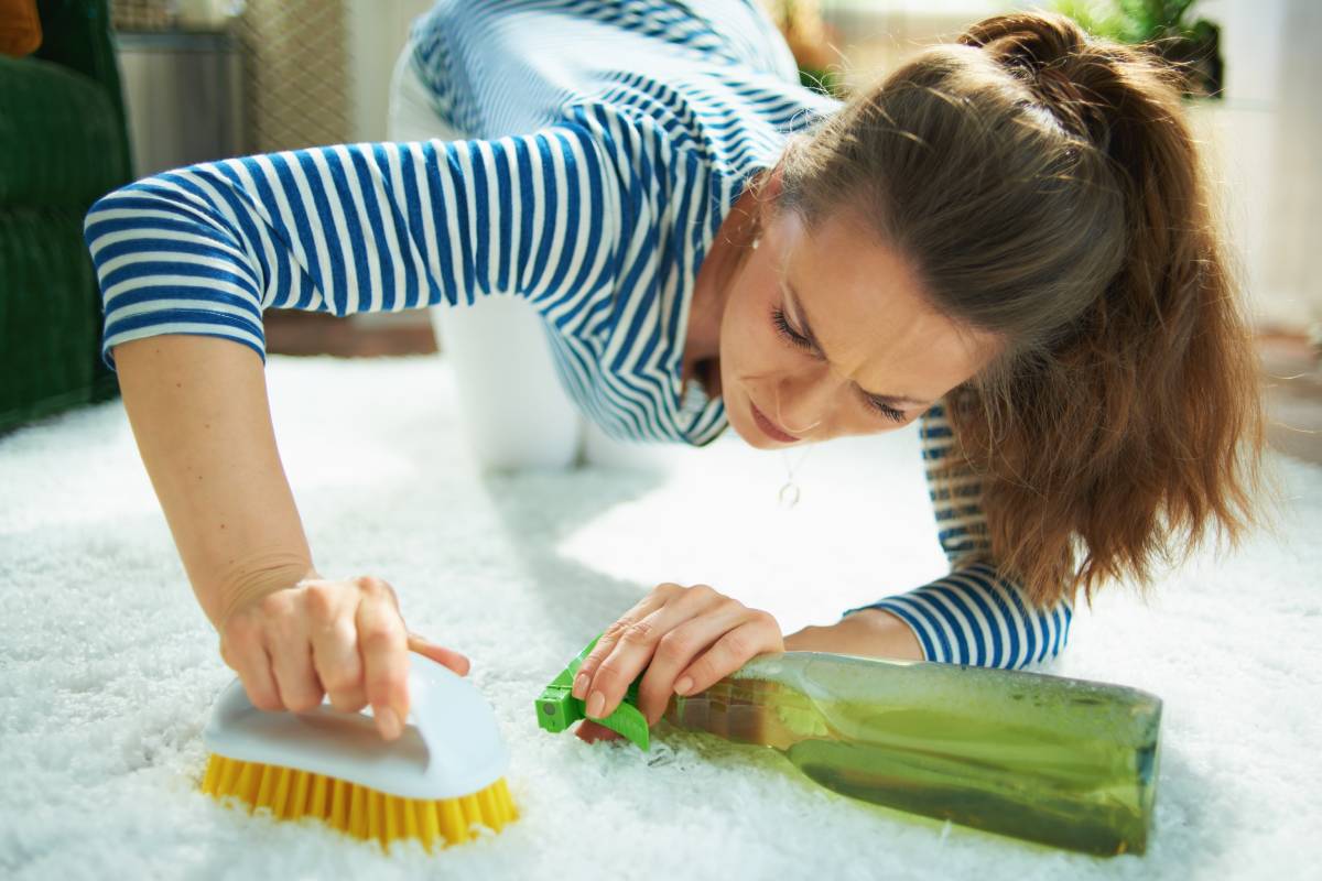 Pulire i tappeti con ingredienti naturali