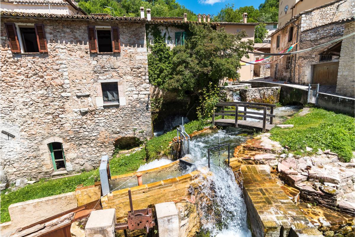 I paesi dell'Umbria in autunno