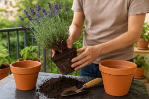 Rinvasi intelligenti della lavanda