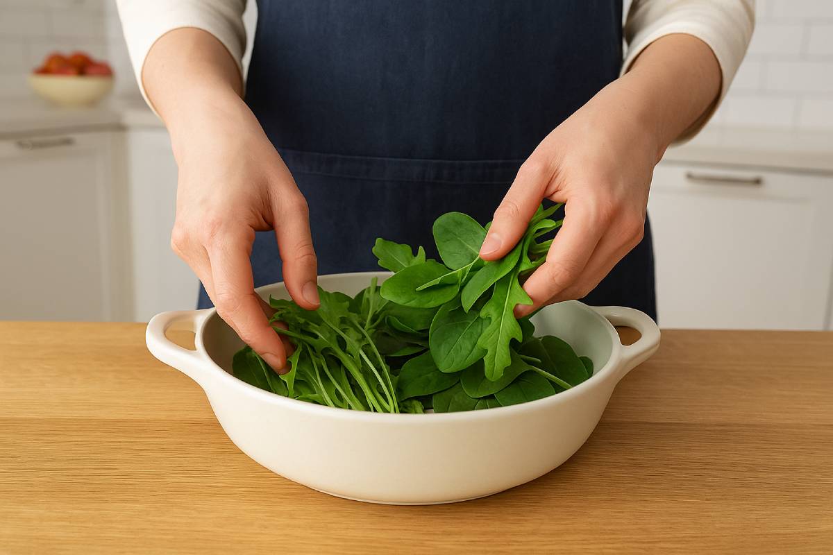 Come si seminano rucola e spinaci per ottenere raccolti continui