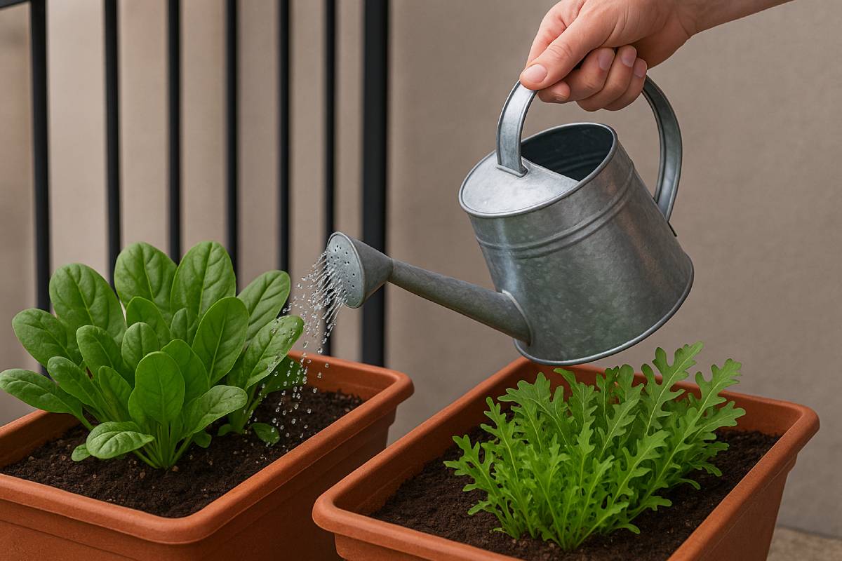 Come e quando coltivare spinaci e rucola per raccolti longevi