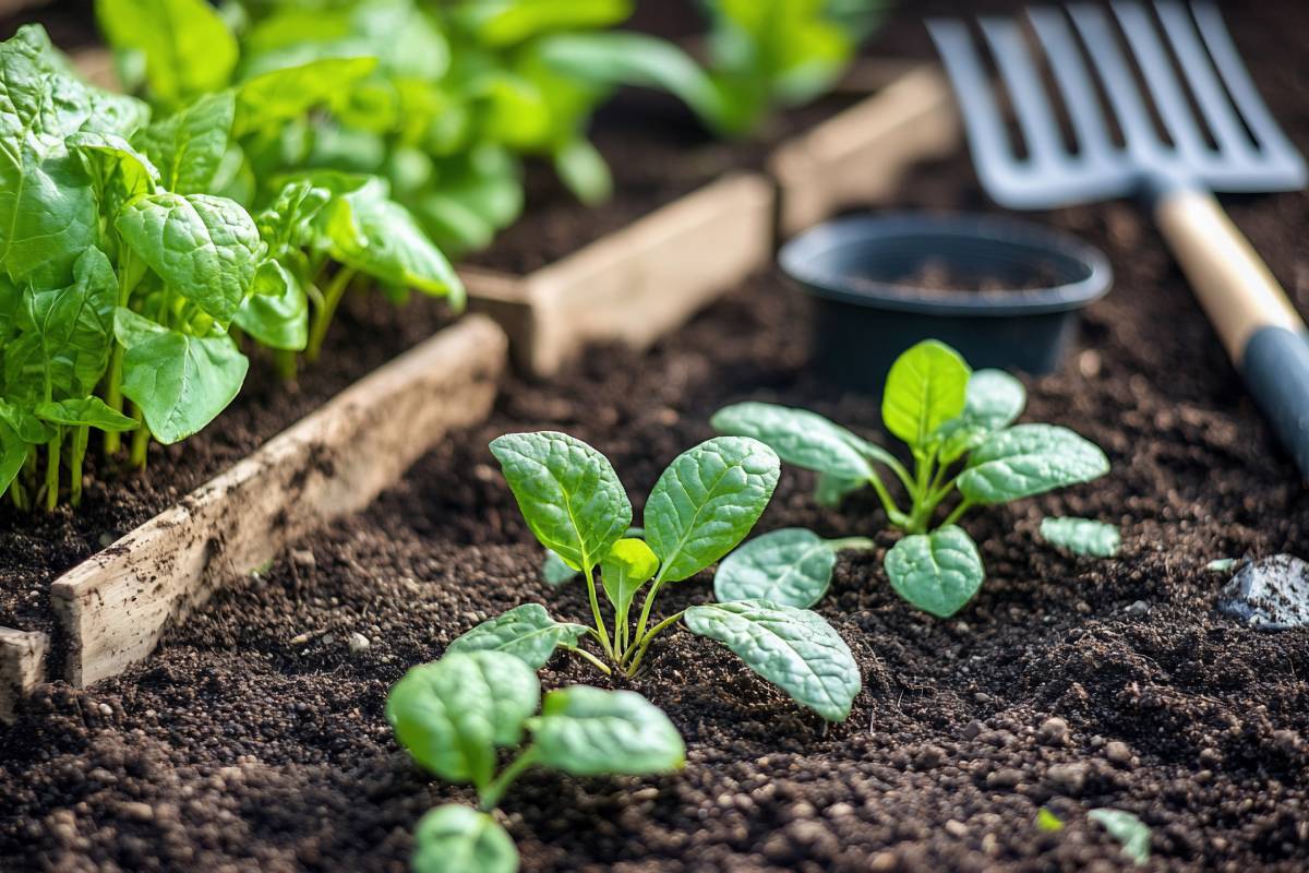 Coltivazione spinaci e rucola