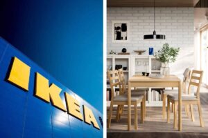 Ikea e il tavolo in rovere di design