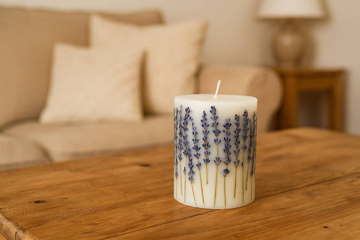 Decorazioni per la casa fate con la lavanda